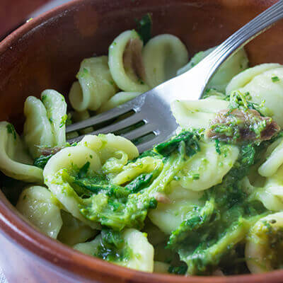 Orecchiette con le cime di rapa